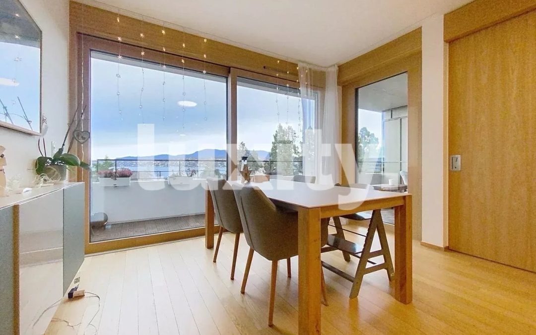 Magnifique Appartement de standing avec vue panoramique sur le Lac Leman.