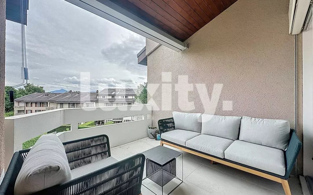 À louer meublé – Appartement familial à Cologny