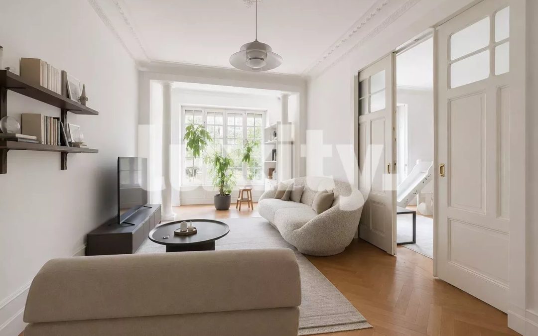 Élégant appartement haussmannien avec balcon