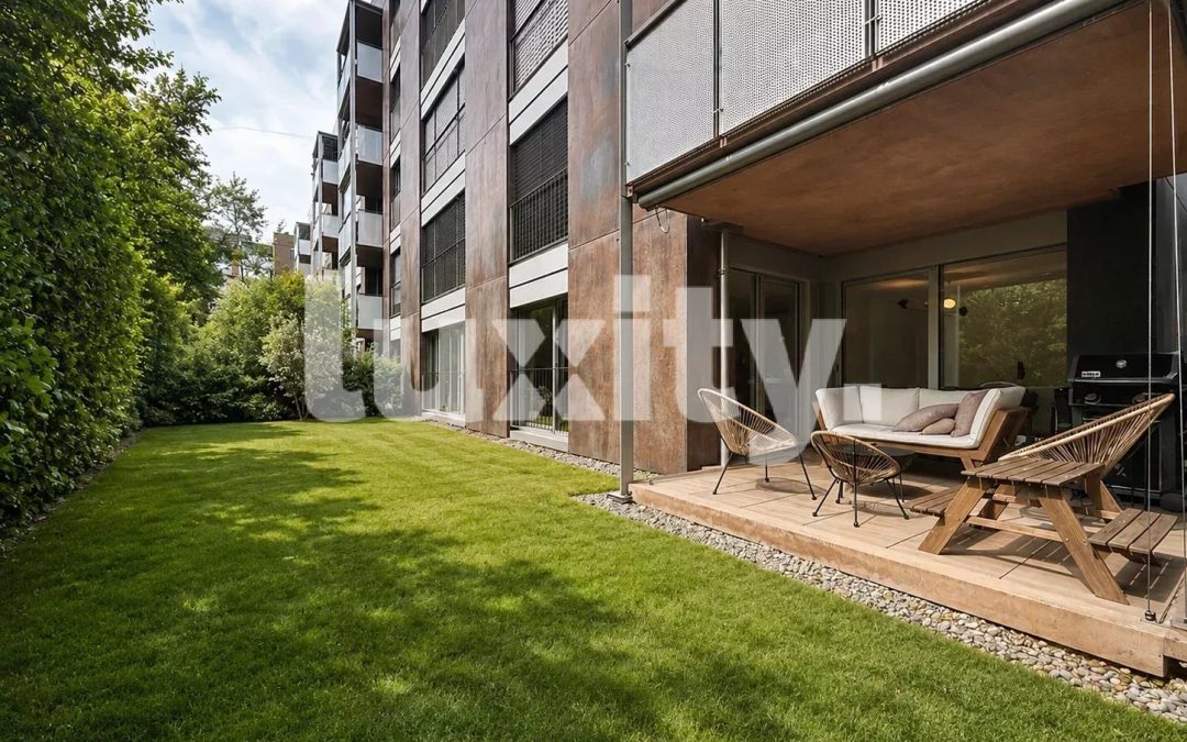 Élégant appartement avec jardin privatif
