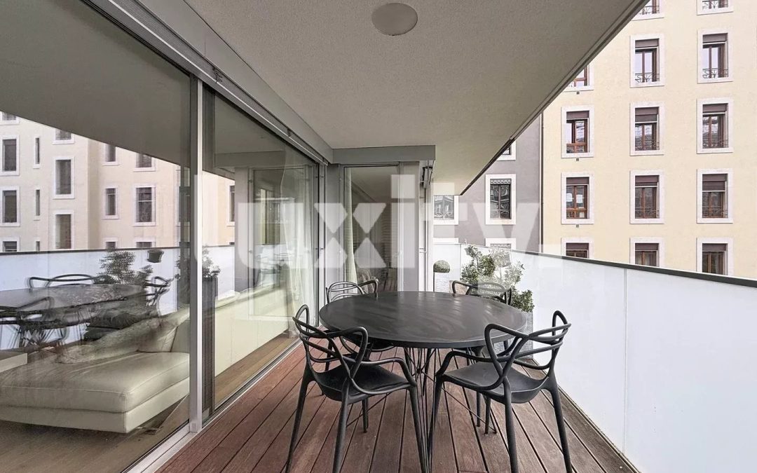 Appartement meublé 4 pièces avec grande terrasse
